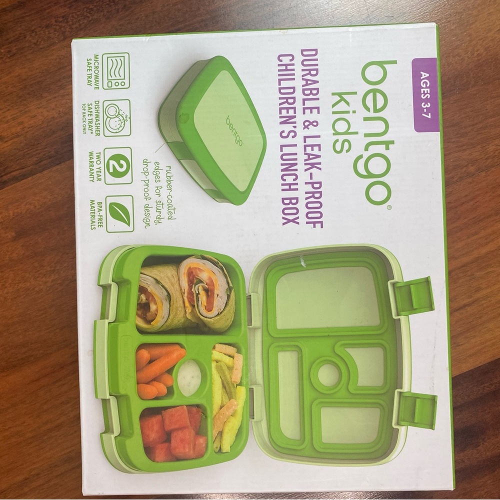 Bentgo Green durable & leak proof kids lunch box - Picture 3 of 4